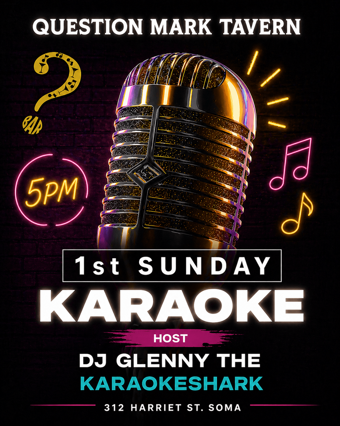 1st sunday karaoke